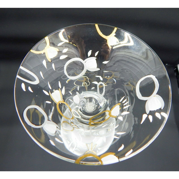 Lolita Wedding Tini Love My Martini Glass 7oz Hand-Painted - Picture 7 of 10